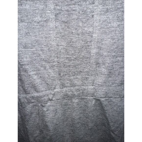 Athleta Lotus Vest Sleeveless Drawstring Hoodie‎ French Terry Grey Size Small - Picture 7 of 11